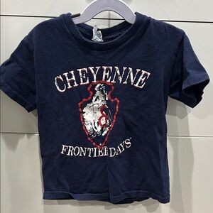 Cheyenne Kids Navy Blue T-Shirt